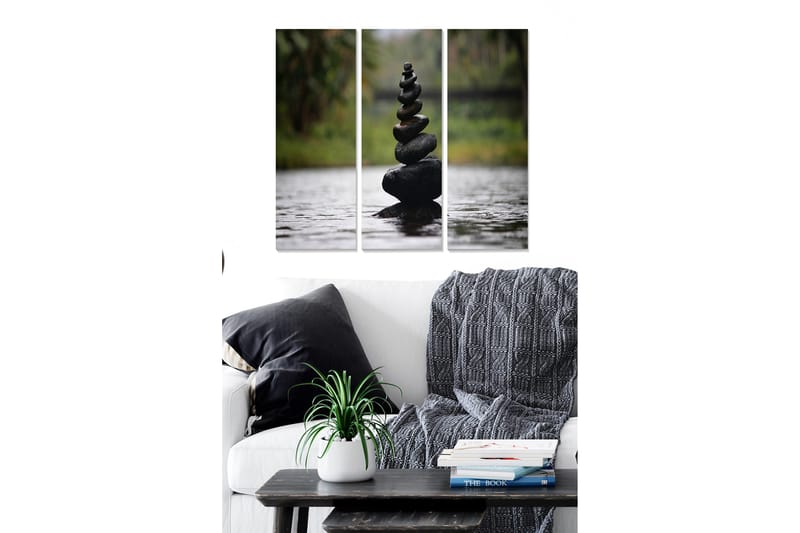 Fototapet Scenic 3 stk Flerfarvet, 22x05 cm