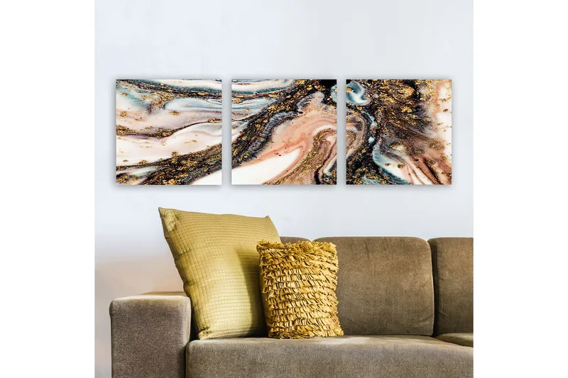 Fototapet VP Spanien 3 stk Flerfarvet - 33x03 cm - Boligtilbehør - Billeder & kunst - Billeder på lærred