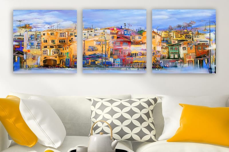 Fototapet VP Spanien 3 stk Flerfarvet, 33x03 cm