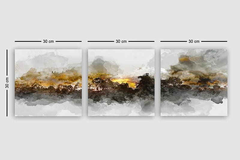 Fototapet VP Spanien 3 stk Flerfarvet - 33x03 cm - Boligtilbehør - Billeder & kunst - Billeder på lærred