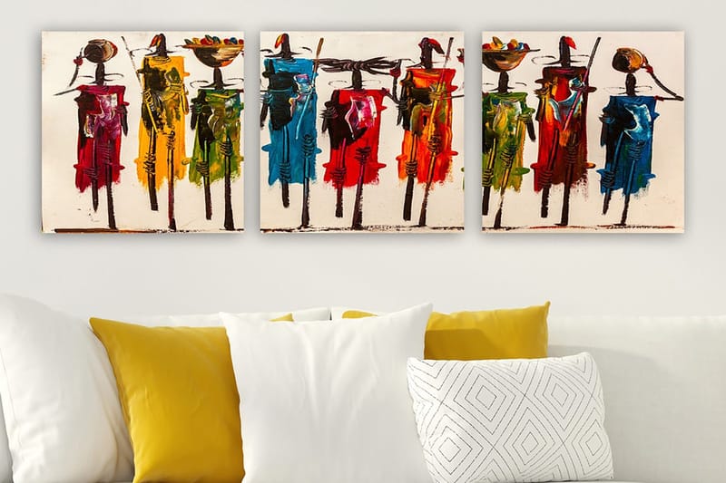 Fototapet VP Spanien 3 stk Flerfarvet, 33x03 cm