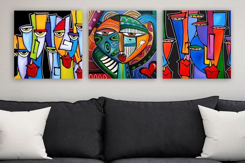 Fototapet VP Spanien 3 stk Flerfarvet, 33x03 cm