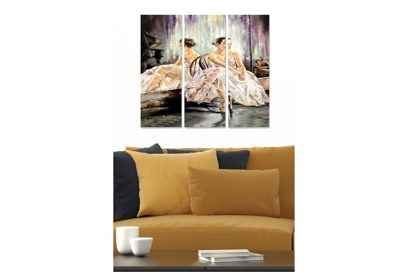 Fototapet People 3 stk Flerfarvet, 22x05 cm