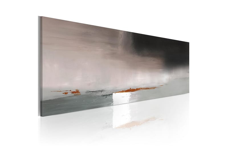Kanvasbillede Duskiness fyldt med udtryk 100x40 cm - Artgeist sp. z o. o. - Boligtilbehør - Billeder & kunst - Billeder på lærred