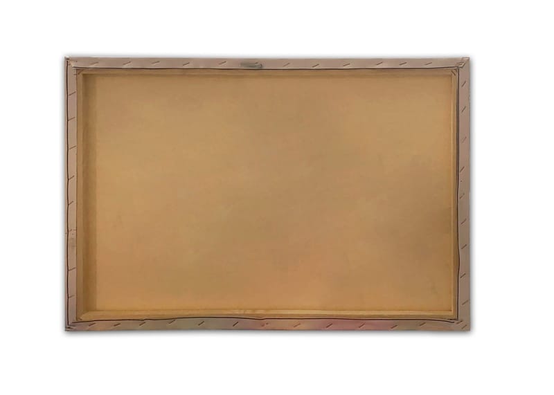 Lærred 70x100 cm - Smuk sø med flere træbåde og omkringliggende bjerge i et naturskønt miljø - Grøn / Brun / Blå - Boligtilbehør - Billeder & kunst - Billeder på lærred