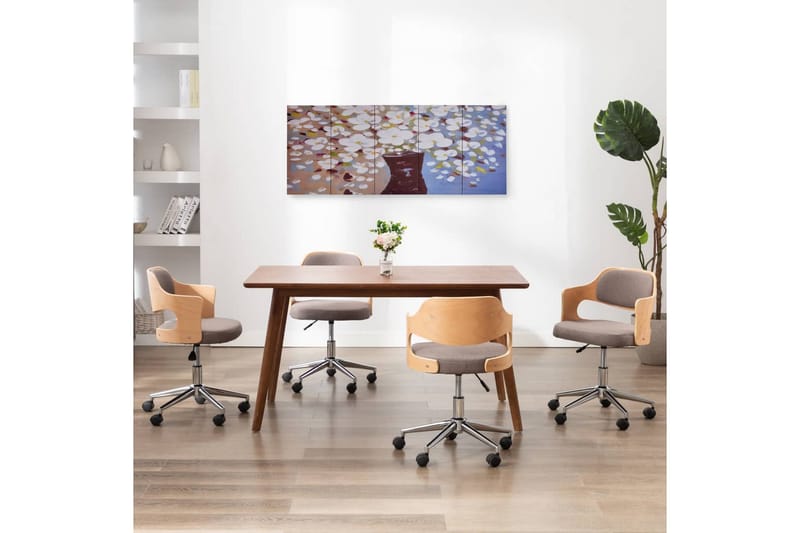 Lærredsprint Blomster I Vase 150X60 cm Flerfarvet - Boligtilbehør - Billeder & kunst - Billeder på lærred