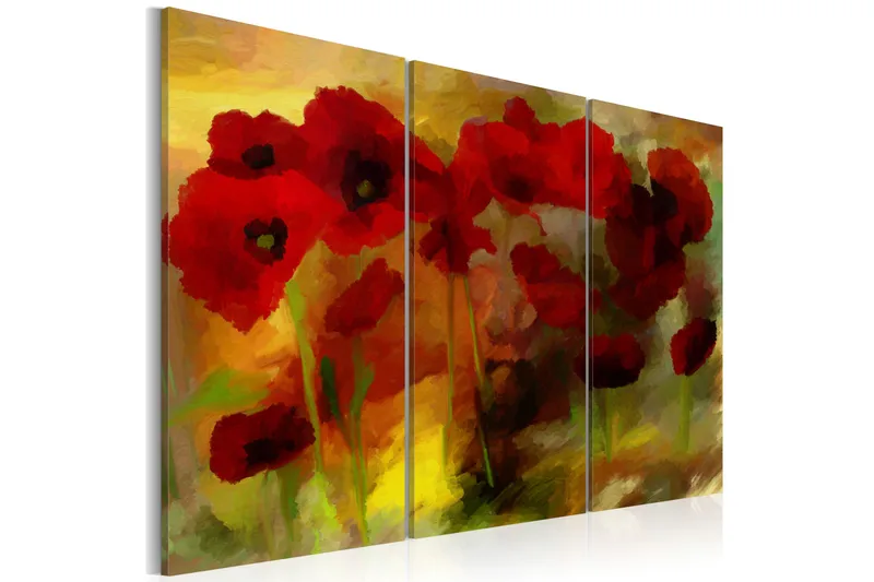 Maler Sublime valmue 90x60, Artgeist sp. z o. o.