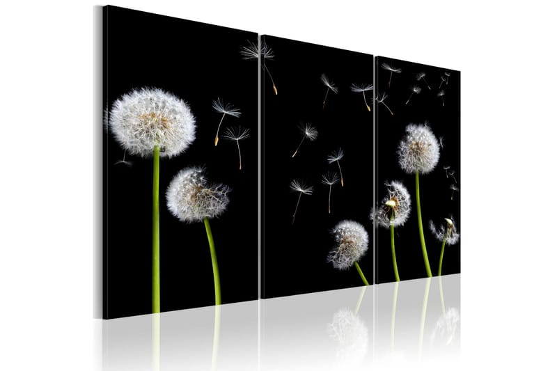 Maleri Dandelions familie 90x60, Artgeist sp. z o. o.