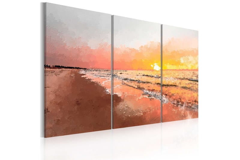 Maling af baltisk sand 90x60, Artgeist sp. z o. o.