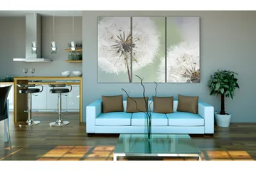 Maling Fluffy mælkebøtte 90x60 - Artgeist sp. z o. o. - Boligtilbehør - Billeder & kunst - Billeder på lærred