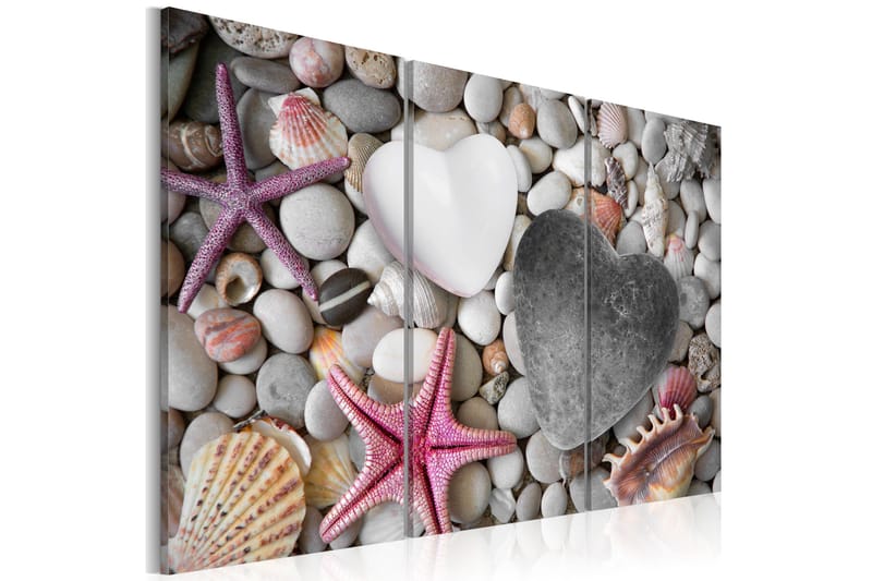 Maling Pebbles of Love 90x60, Artgeist sp. z o. o.