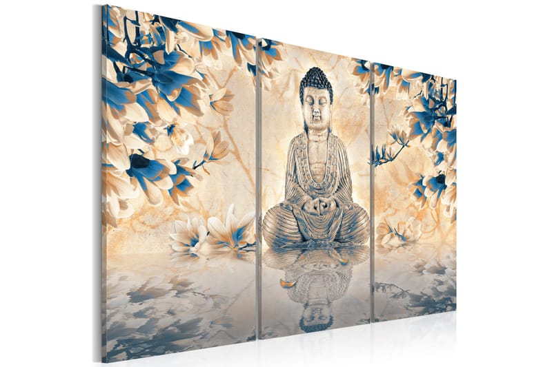 Picture Buddhist ritual 90x60, Artgeist sp. z o. o.