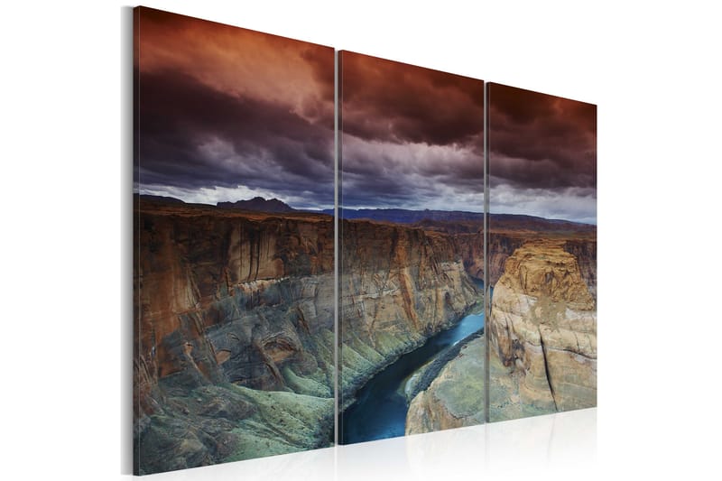 Picture Skyer over Grand Canyon i Colorado 90x60 - Artgeist sp. z o. o. - Billeder på lærred