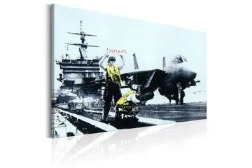 Tavla Applause by Banksy 60x40 - Boligtilbehør - Billeder & kunst - Billeder på lærred