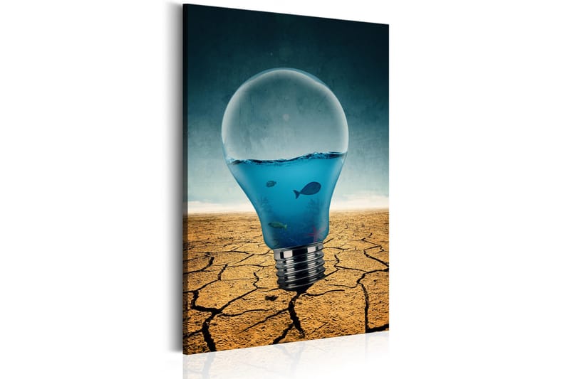 Tavla Aquarium of Ideas 40x60 - Boligtilbehør - Billeder & kunst - Billeder på lærred