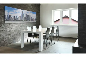 Tavla Big City Hopes 135x45 cm - Boligtilbehør - Billeder & kunst - Billeder på lærred