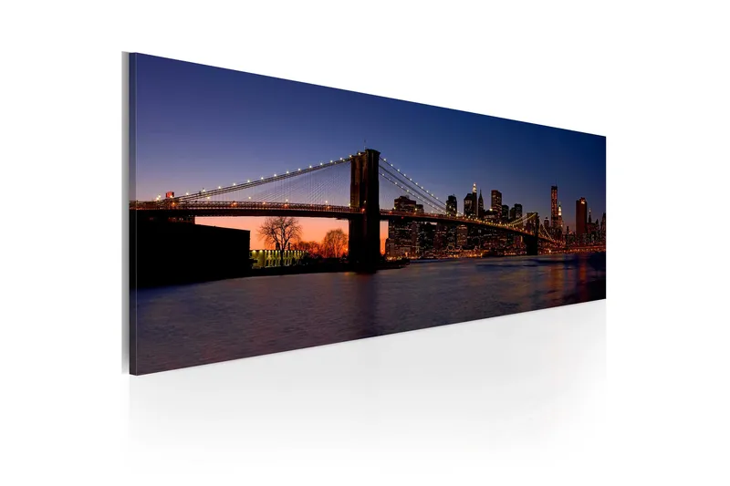 Tavla Brooklyn Bridge Panorama 135x45 cm, undefined