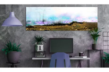 Tavla Burned Fields (1 Part) Narrow 135x45 - Boligtilbehør - Billeder & kunst - Billeder på lærred