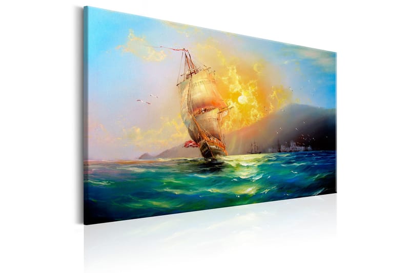 Tavla Burning Sky 60x40 - Boligtilbehør - Billeder & kunst - Billeder på lærred