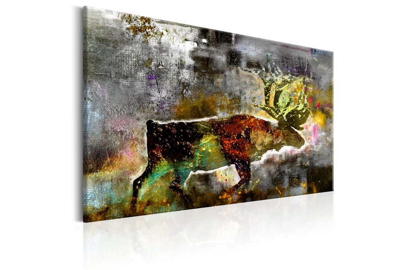 Tavla Emerald Caribou 60x40 VALUE_MISSING_1 - Boligtilbehør - Billeder & kunst - Billeder på lærred