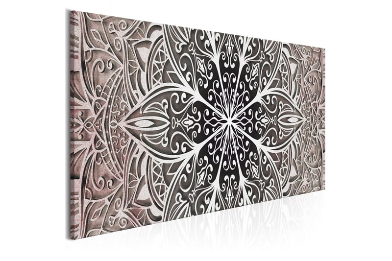 Tavla Feathers (1 Part) Pink Narrow 120x40 - Boligtilbehør - Billeder & kunst - Billeder på lærred