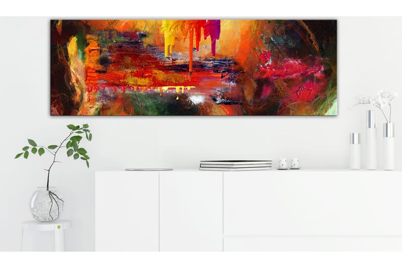 Tavla Hell (1 Part) Narrow 120x40 - Boligtilbehør - Billeder & kunst - Billeder på lærred