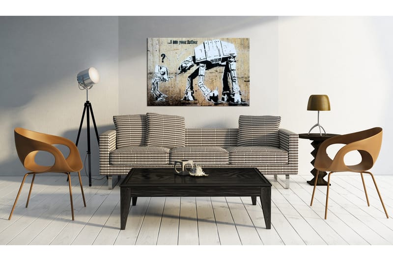 Tavla I Am Your Father by Banksy 120x80, undefined