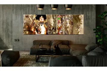 Tavla Judith And Flowers 1 Part Narrow VALUE_MISSING_2 135x45 - Boligtilbehør - Billeder & kunst - Billeder på lærred