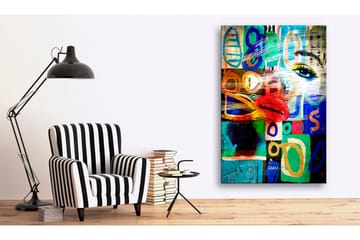 Tavla Kiss Of Modernity VALUE_MISSING_3 80x120 - Boligtilbehør - Billeder & kunst - Billeder på lærred