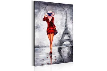 Tavla Lady in Paris 40x60 - Boligtilbehør - Billeder & kunst - Billeder på lærred
