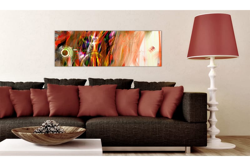 Tavla Ljus Cykel 135x45 cm - Boligtilbehør - Billeder & kunst - Billeder på lærred