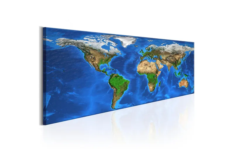 Tavla Magnificent World VALUE_MISSING_3 135x45 - Boligtilbehør - Billeder & kunst - Billeder på lærred
