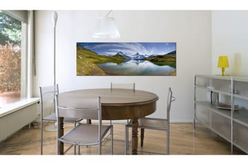 Tavla Mountain Lake 135x45 cm - Boligtilbehør - Billeder & kunst - Billeder på lærred