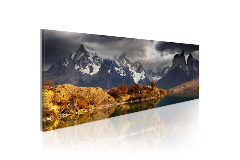 Tavla Mountain Landscape Before A Storm 135x45 cm, undefined
