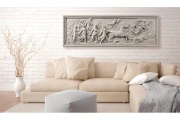 Tavla Relief Apollo And Muses VALUE_MISSING_2 120x40 - Boligtilbehør - Billeder & kunst - Billeder på lærred