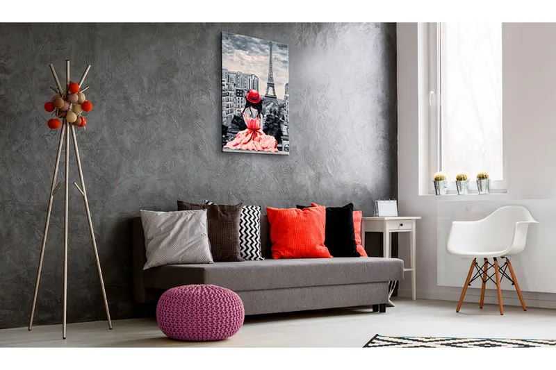 Tavla Romantic Paris 60x90, undefined