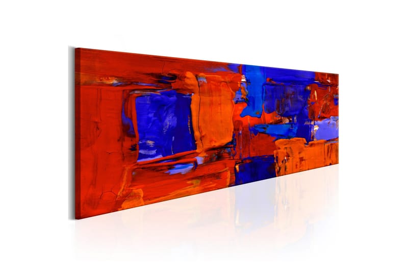 Tavla Sapphire Cave 135x45 - Boligtilbehør - Billeder & kunst - Billeder på lærred