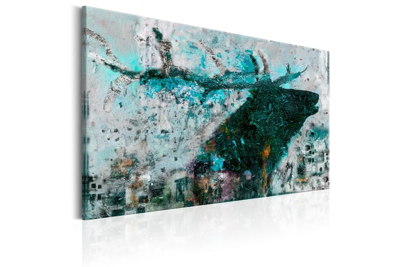 Tavla Sapphire Deer 60x40 VALUE_MISSING_1 - Boligtilbehør - Billeder & kunst - Billeder på lærred