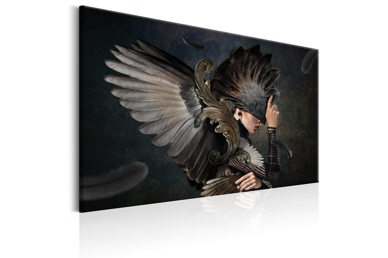 Tavla Warrior Of Darkness 90x60 - Boligtilbehør - Billeder & kunst - Billeder på lærred