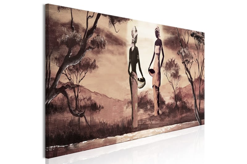 Tavla Working Women (1 Part) Narrow 135x45 - Boligtilbehør - Billeder & kunst - Billeder på lærred