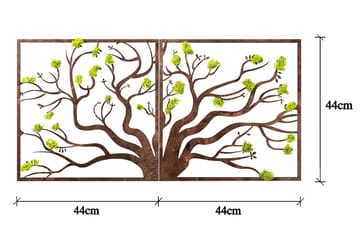 Tree 1 Canvasbillede - 90x44 cm - Boligtilbehør - Billeder & kunst - Billeder på lærred