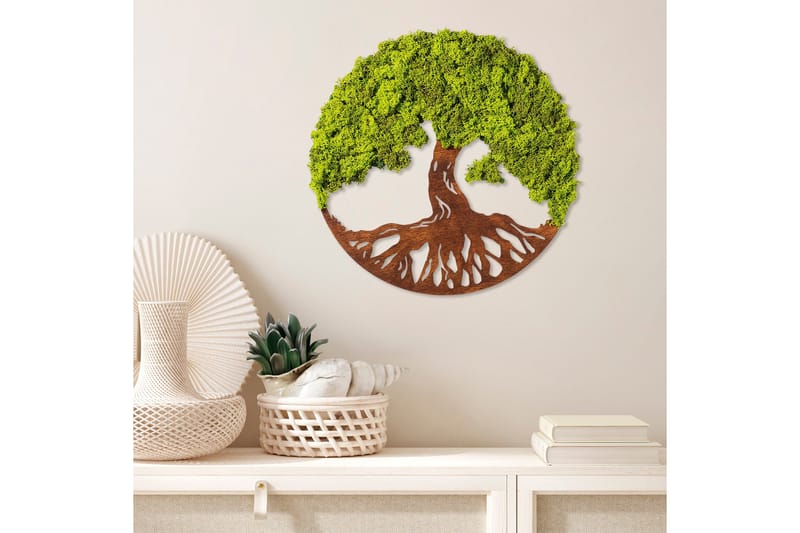 Tree Of Life 3 Canvasbillede - 44x44 cm - Boligtilbehør - Billeder & kunst - Billeder på lærred