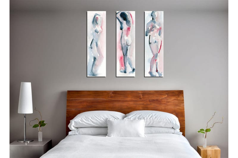 Vægdekoration Canvas Maleri 3 Dele - Boligtilbehør - Billeder & kunst - Billeder på lærred