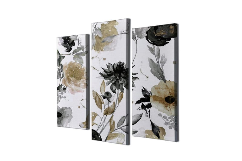 Vægdekoration Canvas Maleri 3 Dele, undefined
