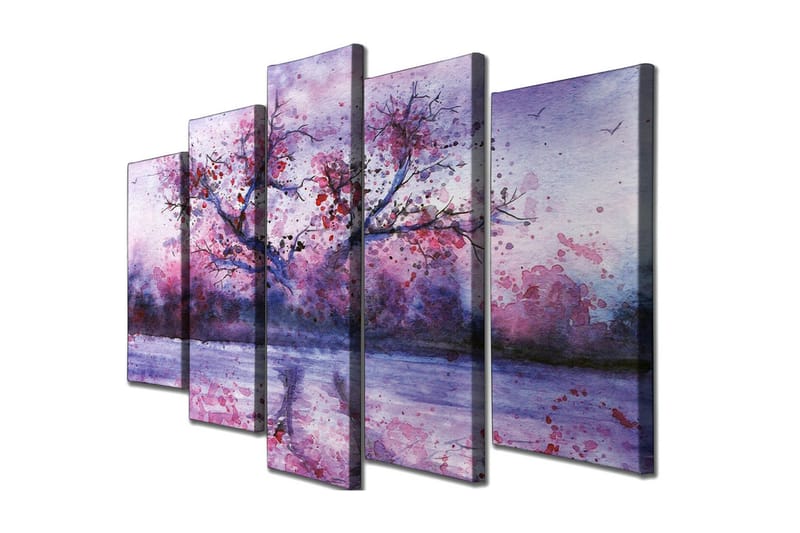 Vægdekoration Canvas Maleri 5 Dele, undefined