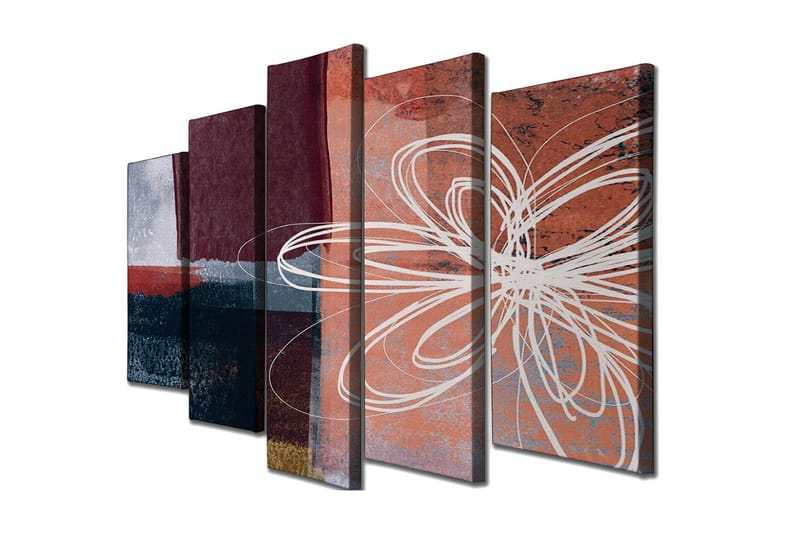 Vægdekoration Canvas Maleri 5 Dele, undefined