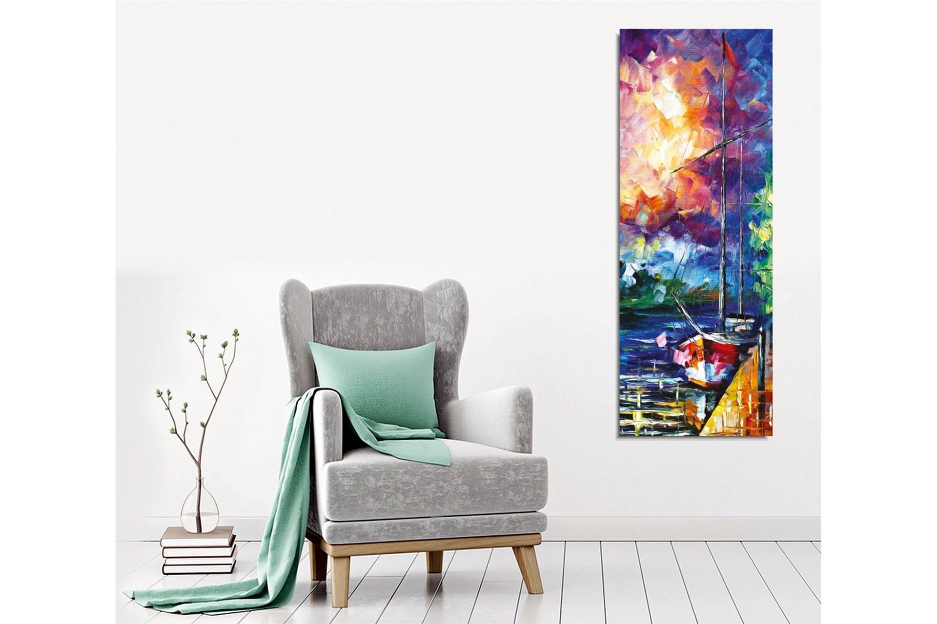 Vægdekoration Canvas Maleri - Boligtilbehør - Billeder & kunst - Billeder på lærred