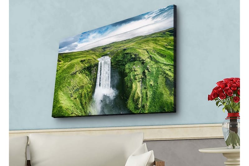 Vægdekoration LED-belysning Canvas Maleri - Boligtilbehør - Billeder & kunst - Billeder på lærred