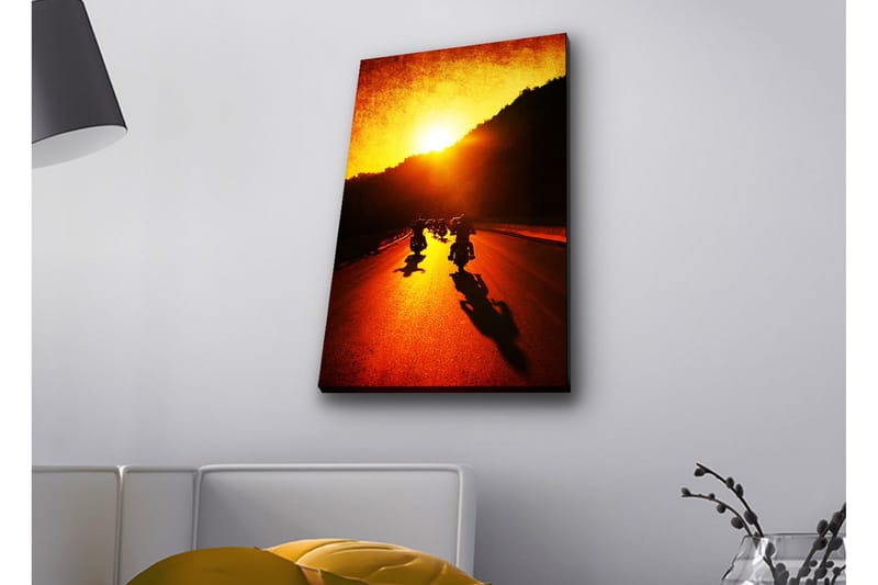 Vægdekoration LED-belysning Canvas Maleri - Boligtilbehør - Billeder & kunst - Billeder på lærred