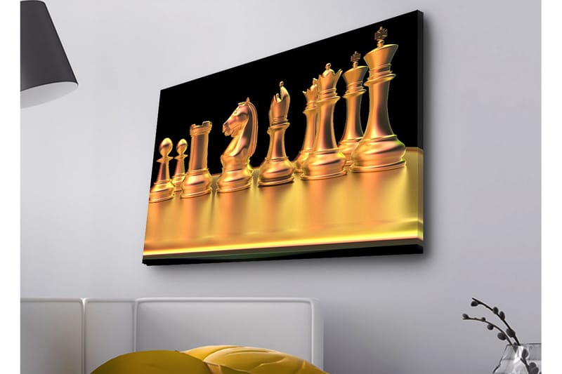 Vægdekoration LED-belysning Canvas Maleri - Boligtilbehør - Billeder & kunst - Billeder på lærred